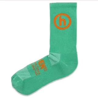 HIDDEN NY LOGO H SOCKS - MINT
