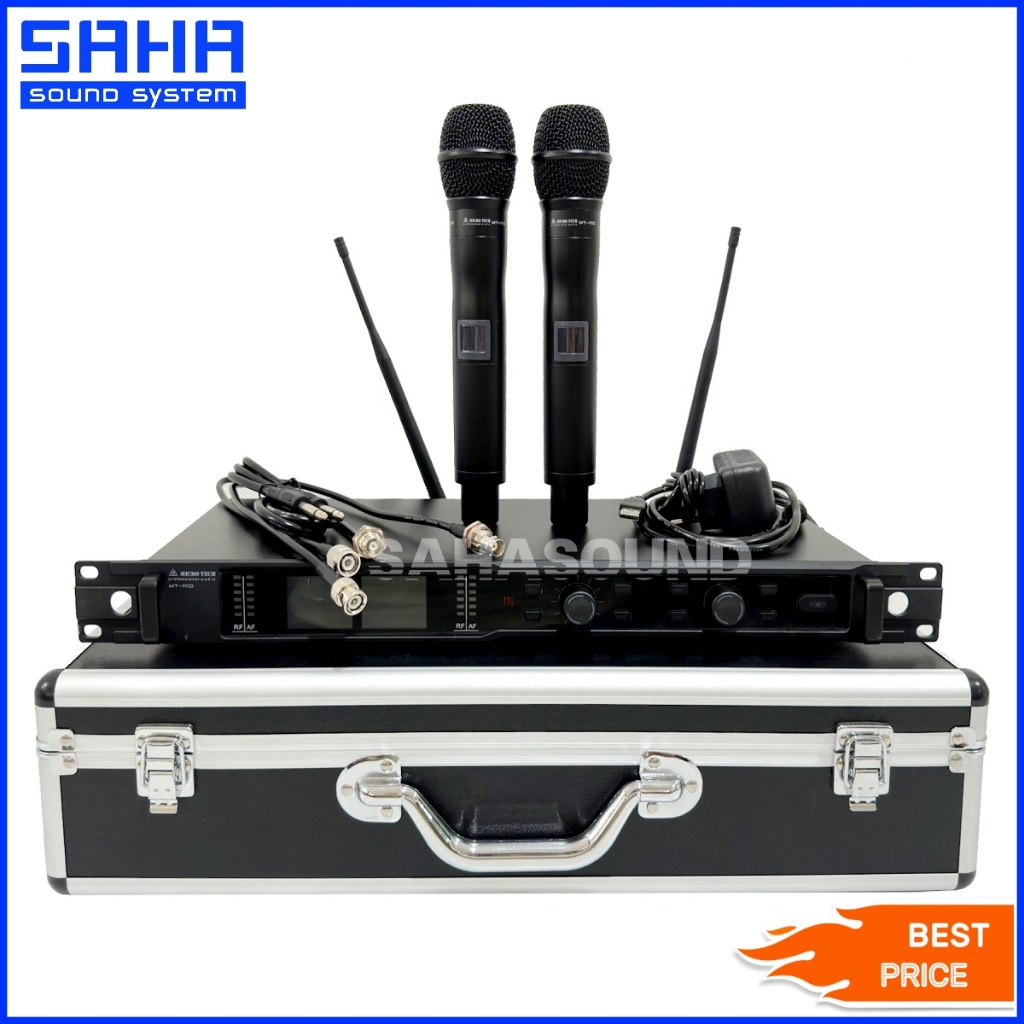 MICROTECH MT-111D V3 Wireless Microphone UHF ไมค์ลอย ไมโครโฟนไร้สาย ...