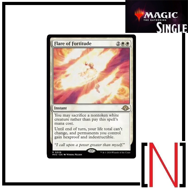 [MTG][Single][MH3] Flare of Fortitude ระดับ Rare [ภาษาอังกฤษ] Shopee Thailand