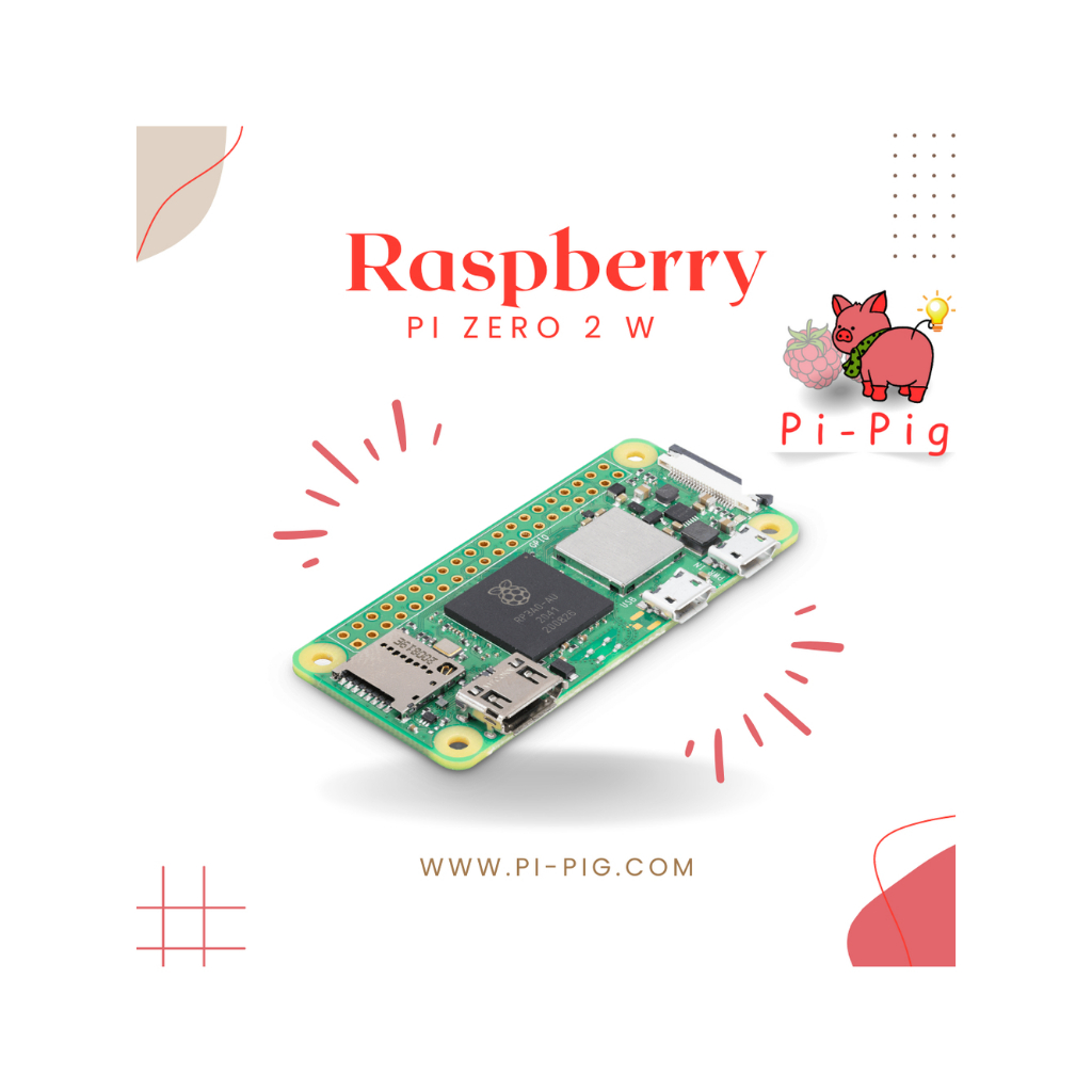 Raspberry Pi Zero 2 W Single Board Computer (พร้อมส่ง สินค้าจากไทย ...