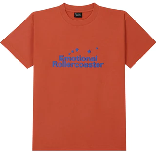 Rough Cut Emotional Rollercoaster T-Shirt - Orange