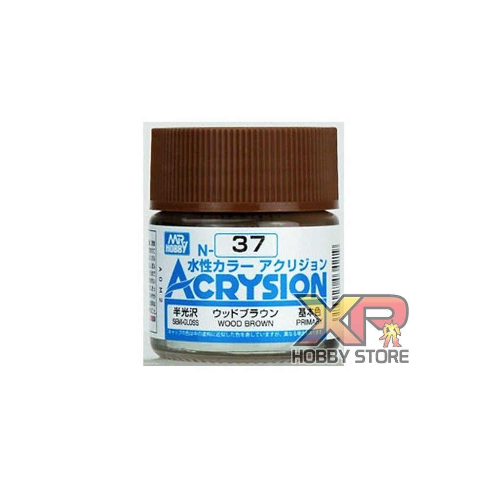 N37 Acrysion Wood Brown (10 ml) | Shopee Thailand