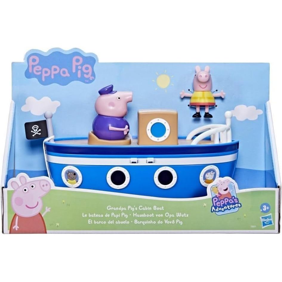 Peppa Pig 5 Figures Adventures Peppa's School Playgroup Preschool Toy
