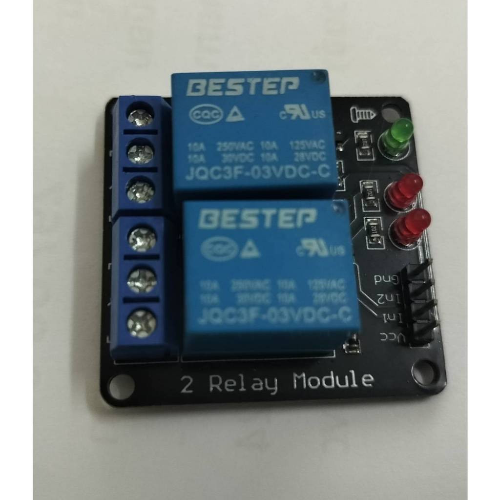 Module รีเลย์ relay 3V 2 Chanel 250V/10A | Shopee Thailand