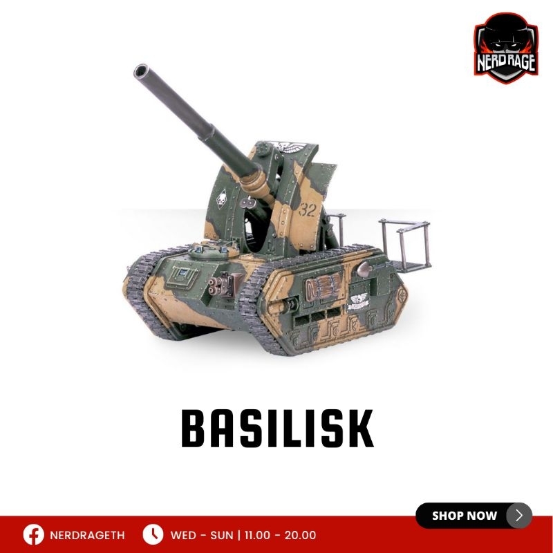 Warhammer 40k Astra Militarum Basilisk (Gebraucht) in Steffisburg für
