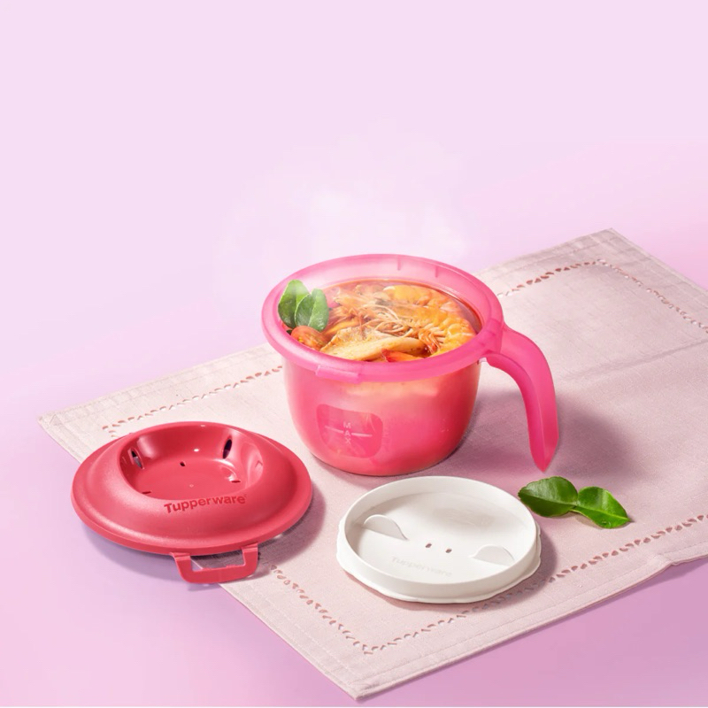 Tupperware รุ่น Pocket Cooker (1) 550ml หม้อหุงข้าวไมโครเวฟ | Shopee ...