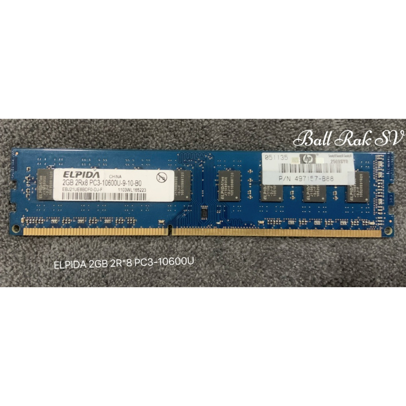 ELPIDA 4 GB 2Rx8 PC3 10600S 9 10 F2 Memoria Computer Portatile EUR 18,27   IT