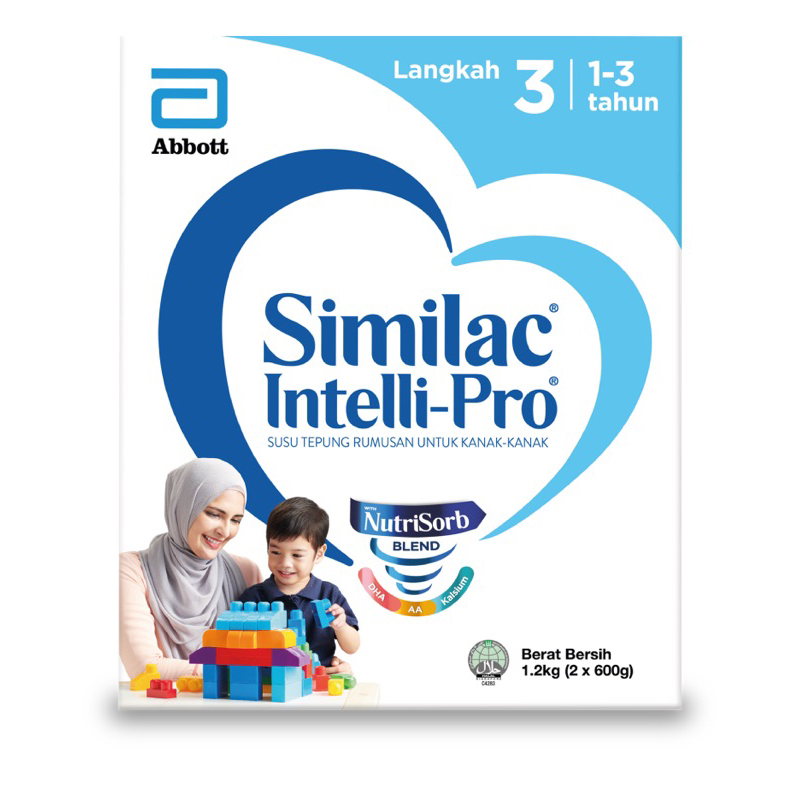Similac Intelli-Pro Step 3 ขนาด 600 g สำหรับเด็ก 1-3 ขวบ | Shopee Thailand