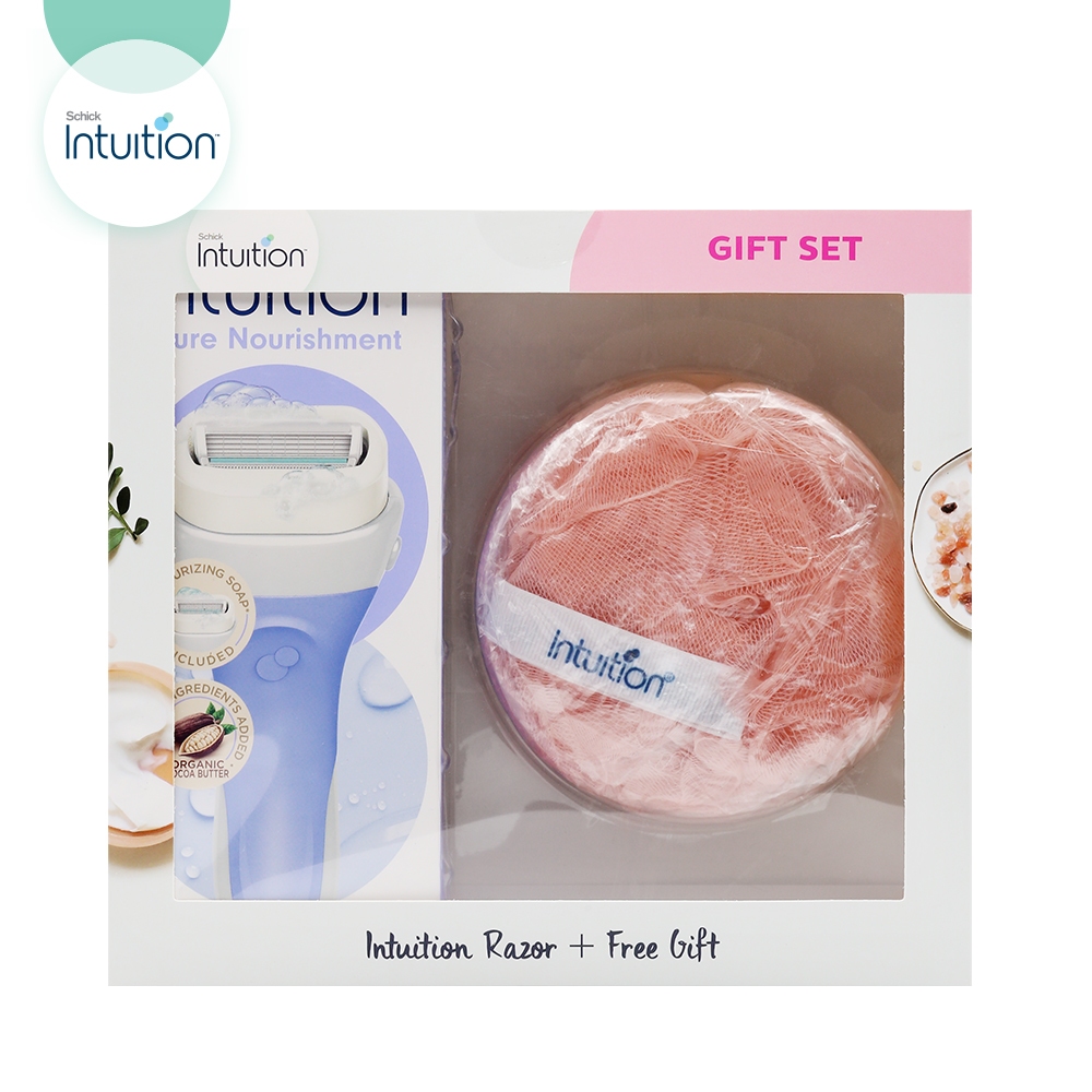 [Exclusive Pack] Schick มีดโกน Intuition Pure Nourishment Organic Cocoa ...