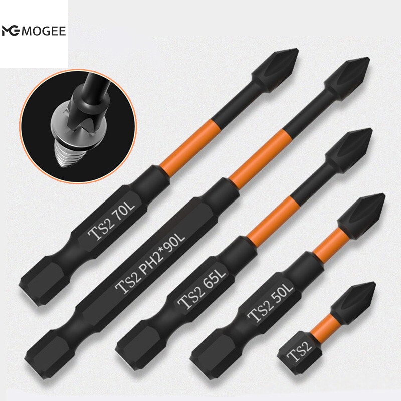 ya 26 10Pcs 65mm Screwdriver Bit Set Electric Cross Screw Driver Bits Drill Bit