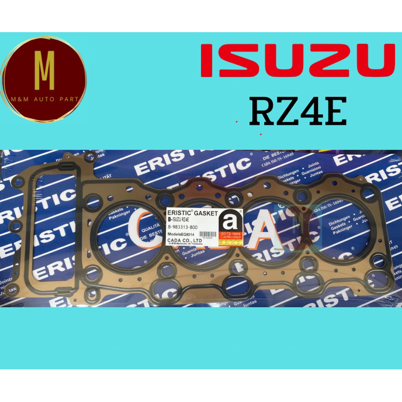 ประเก็นฝาสูบ ISUZU RZ4E X-SERIES DMAX MU-X 1900CC DDI BLUEPOWER(81.0 MM ...