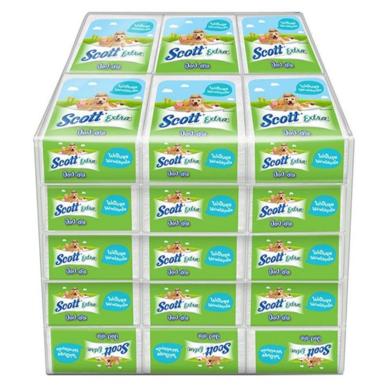 Scott Select pop up สก๊อตต์ ซีเลคท์ ป๊อปอัพ กระดาษเช็ดปาก 86แผ่น ( แพ็ค ...