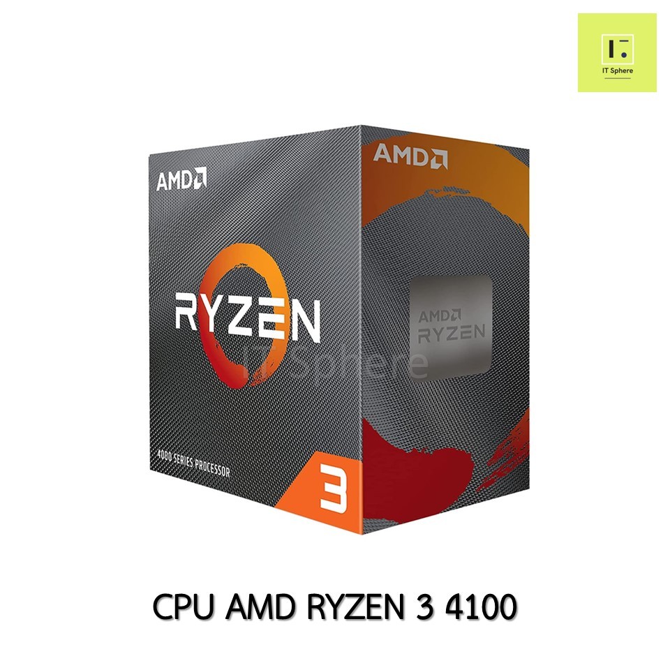 CPU AMD R3 4100 AM4 Ryzen 3 Ryzen3 ซีพียู เอเอ็มดี R 3 4000 series ...