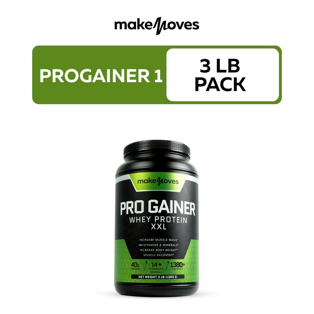เวย์โปรตีนเพิ่มน้ำหนัก เพิ่มกล้าม โปรตีน 40 กรัม Makemoves Whey Protein ...