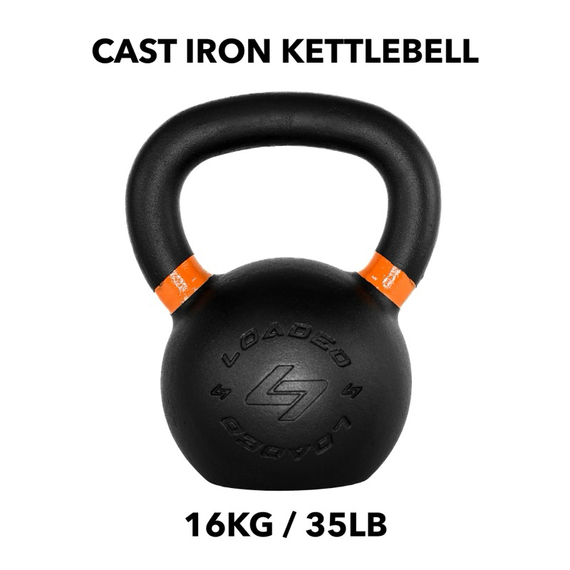 LOADED Fitness Official Fixed Weight Kettlebell Selection