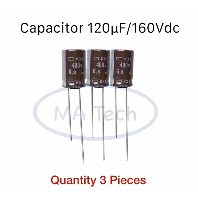 Jual Elco Capacitor 6.8uf 50v Bipolar Bp Diam. 8mm X 11mm - Harga Per 5