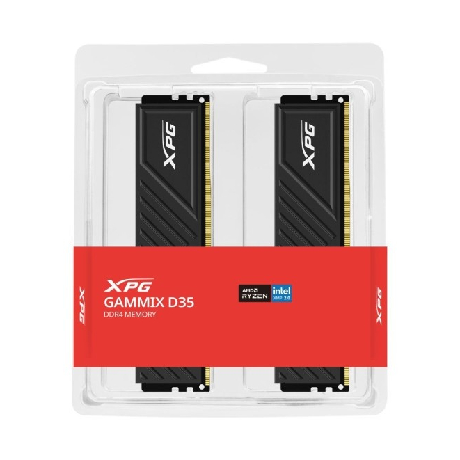 32GB (16GBX2) RAM DDR4 3200 ADATA D35 XPG BLACK (AX4U320016G16A