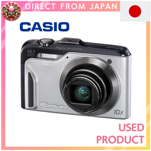 Used】CASIO Digital Camera EXILIM EX-H20G Silver EX-H20GSR【Direct 