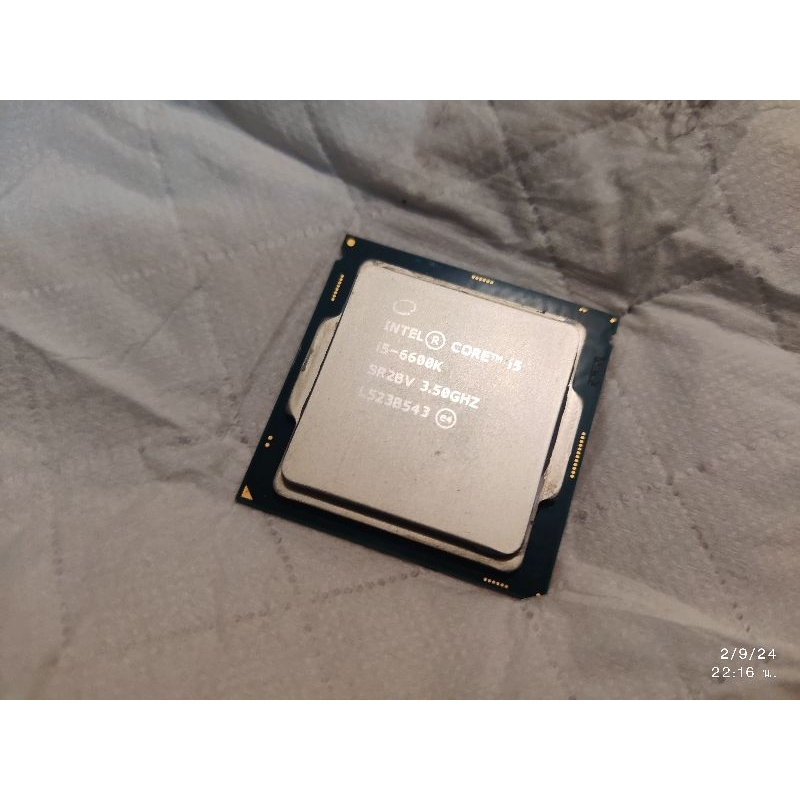 🔥 CPU มือสอง Intel Core i56600K Gen 6 ความเร็ว 3.5GHz/3.9GHz รองรับ OC สภาพดี 💻 Shopee Thailand