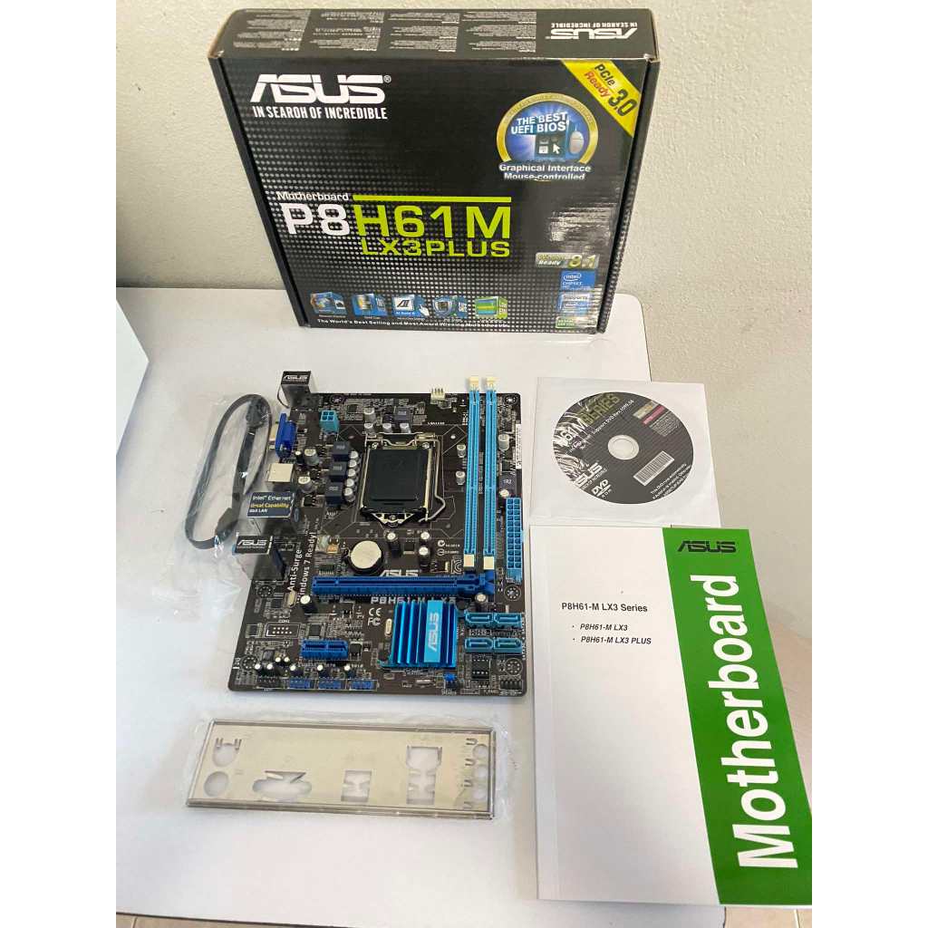 CPU+MB CPU Core I5 3xxx + MB H61 MB Socket 1155 DDR3 + ซิงค์ + ฝาหลัง ประกัน 30 วัน