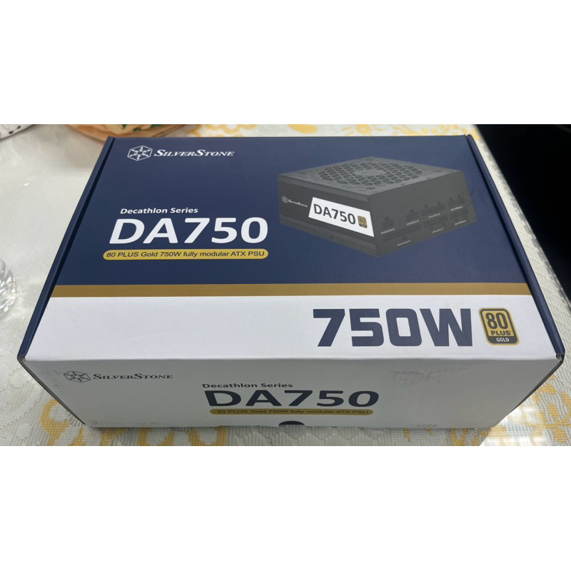 POWER SUPPLY (80+ GOLD) 750W SILVERSTONE DA750 Shopee Thailand