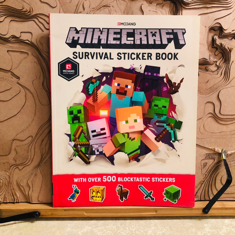 ณ914 MINECRAFT SURVIVAL STICKER BOOK | Shopee Thailand
