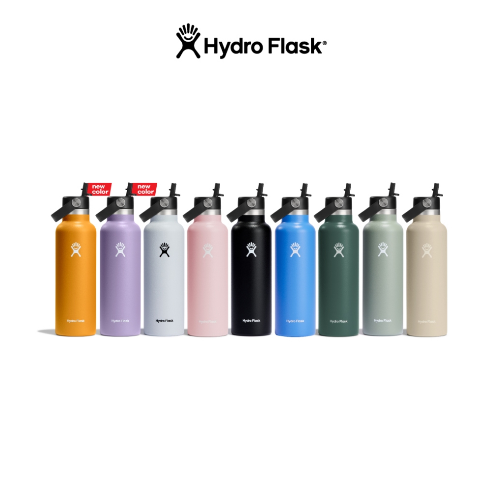 HYDRO FLASK STANDARD MOUTH WITH FLEX STRAW CAP 21 OZ กระติกน้ำสูญญากาศ ...