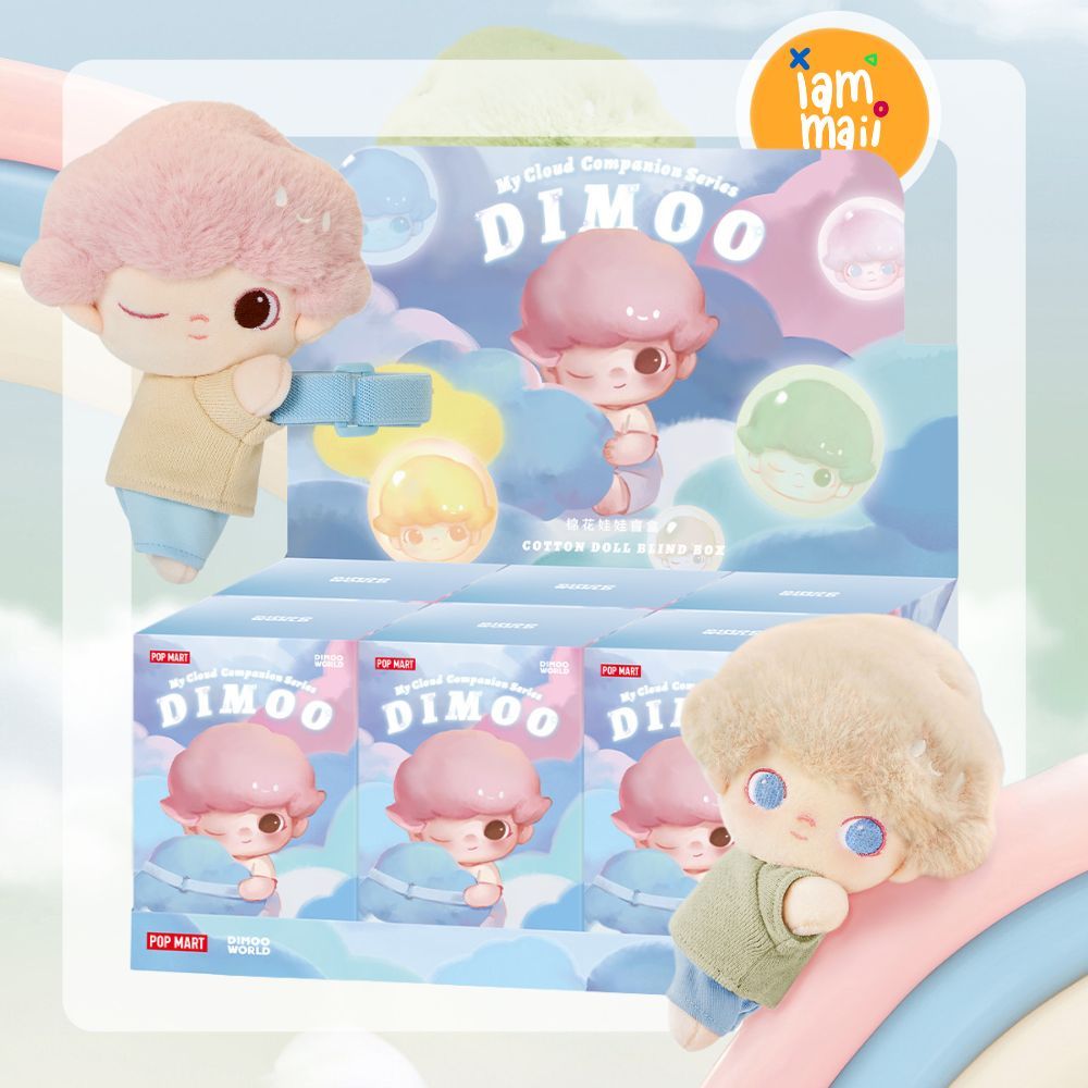 [จุ่มเดี่ยว] โค้ดลด30% DIMOO My Cloud Companion ตุ๊กตา มีสายคล้อง พร้อม ...