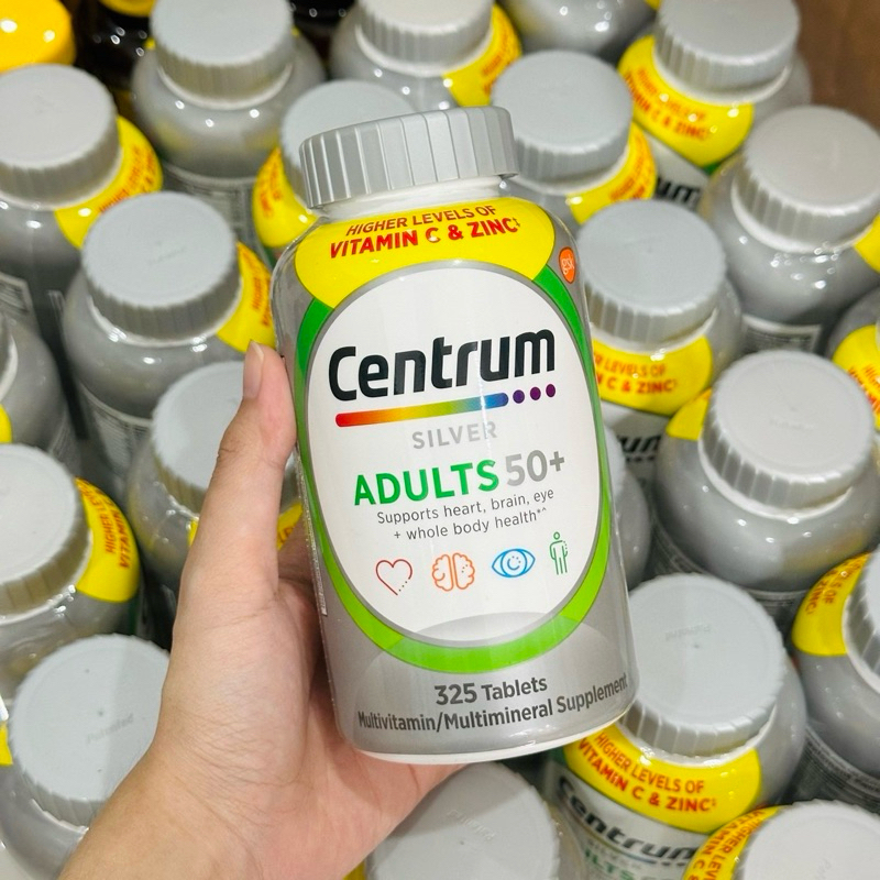 Centrum Adults Multivitamin ,Centrum Silver Women 50+ ,Centrum Silver Men 50+  | Shopee Thailand