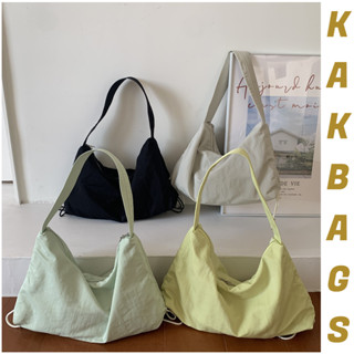 พร้อมส่ง!! กระเป๋าสะพายข้างเชือกไนลอนความจุสูง กระเป๋าสะพายข้าง
