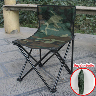 at.homemart เก้าอี้สนาม พับเก็บได้ เก้าอี้ปิคนิกพกพาได้ ขนาด35x35x57 ซม. รุ่น 28-174