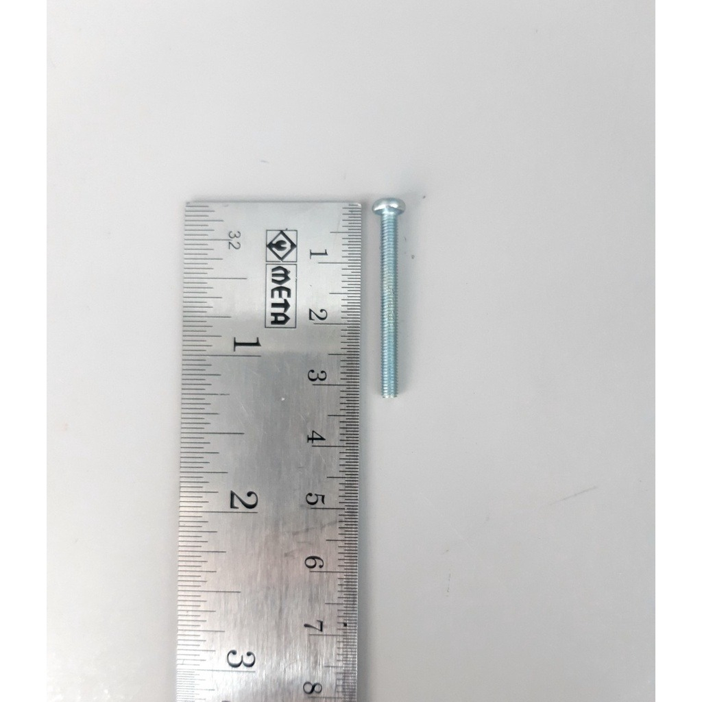 สกรูมิลขาว-หัวกลม-jp-ห่อเล็ก-ขนาด-3-x-10-มิล-จำนวนห่อละ-15-ตัว-ขนาด-3-x-30-มิล-จำนวนห่อละ-10-ตัว-ขนาด-3-x-50-มิล-จำนวน