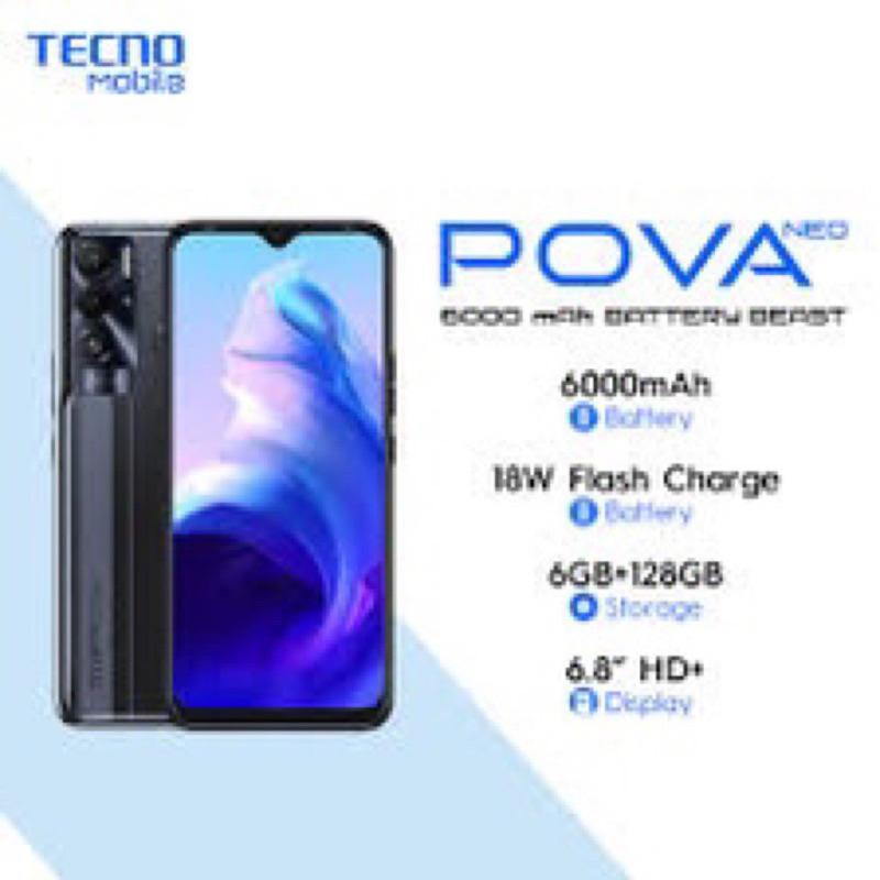 tecno-pova-neo-4-64-ประกันเดินแล้วเครื่องศูนย์ไทยเคลียร์สต๊อกประกันร้าน3เดือน