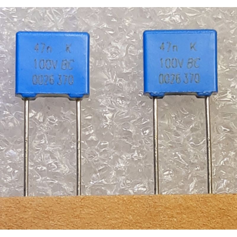 120Pcs 2A473J 0.047uF 5 % 100V Condensateurs Pellicule