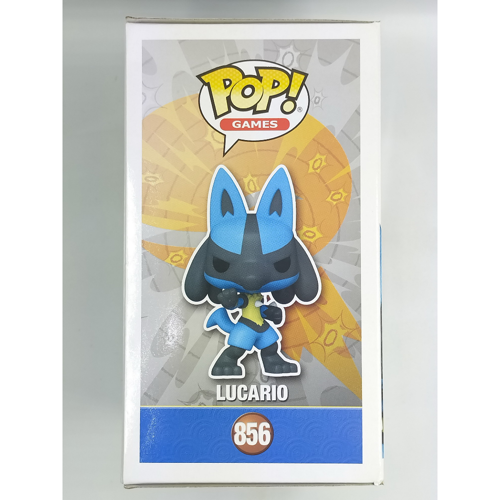 funko-pop-pokemon-lucario-856-กล่องมีตำหนินิดหน่อย