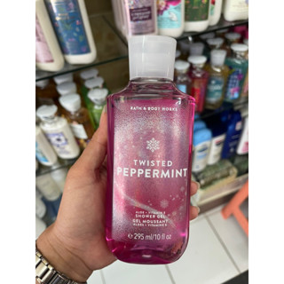 Bath &amp; Body Works Twisted Peppermint Shower Gel 295ml. ของแท้