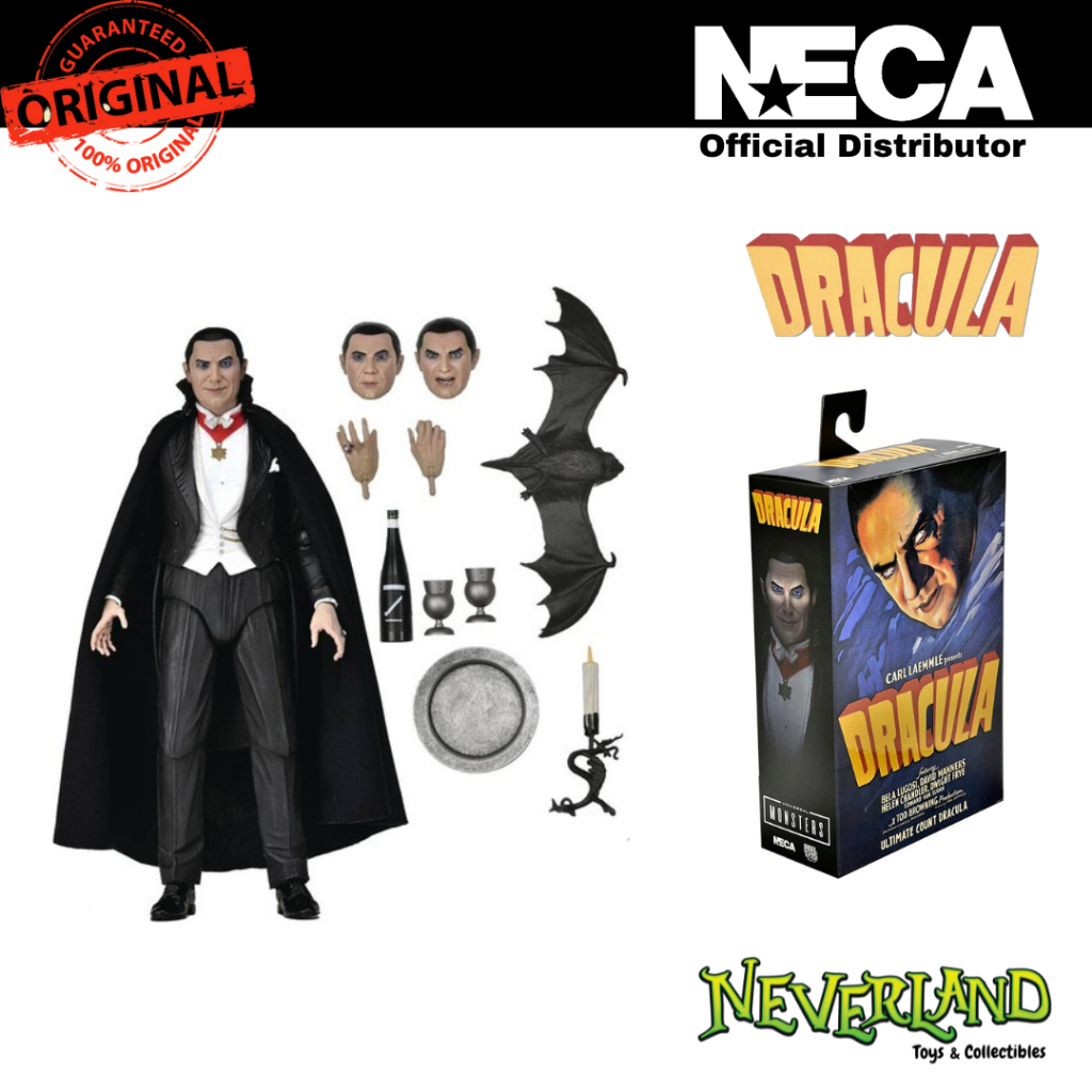 NECA Universal Monsters Ultimate Dracula (Transylvania) 7" Scale Action ...