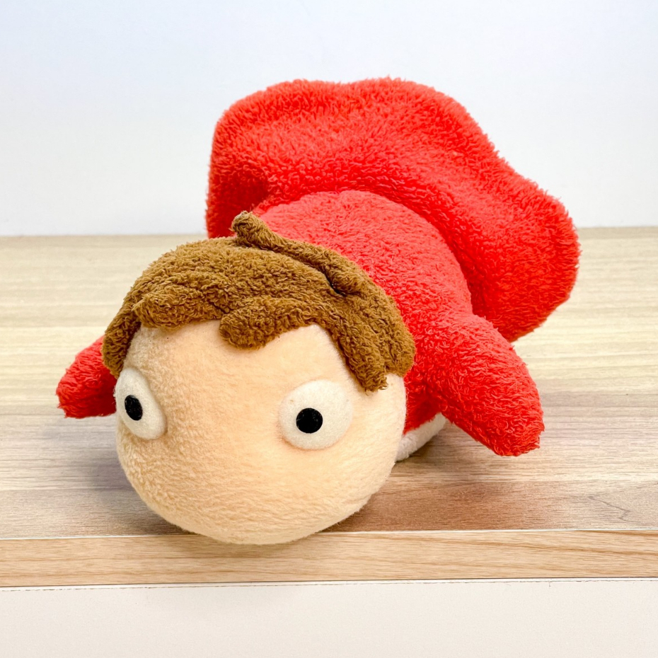 ตุ๊กตาโปเนียว-ponyo-ตุ๊กตาโตโตโร่-totoro-ghibli-studio-ลิขสิทธิ์แท้-ของสะสมมือสองญี่ปุ่น