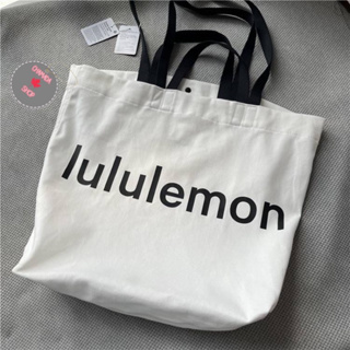 LuluLemon Double-Handle Canvas Tote Bag 17L แท้💯