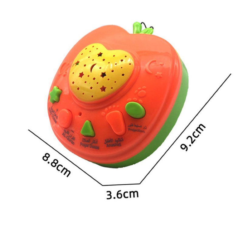 อุปกรณ์เครื่องเล่นสำหรับเด็กฝึกทักษะ-ภาษาอาหรับ-ชาวมุสลิม-การศึกษาปฐมวัย-การเรียนรู้-เครื่องอ่านอัลกุรอาน