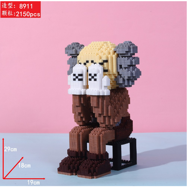 เลโก้เลโก้-lego-kaws-มาใหม่ล่าสุดมีให้เลือกสะสมมีถึง7เเบบ-สินค้าพร้อมจัดส่ง