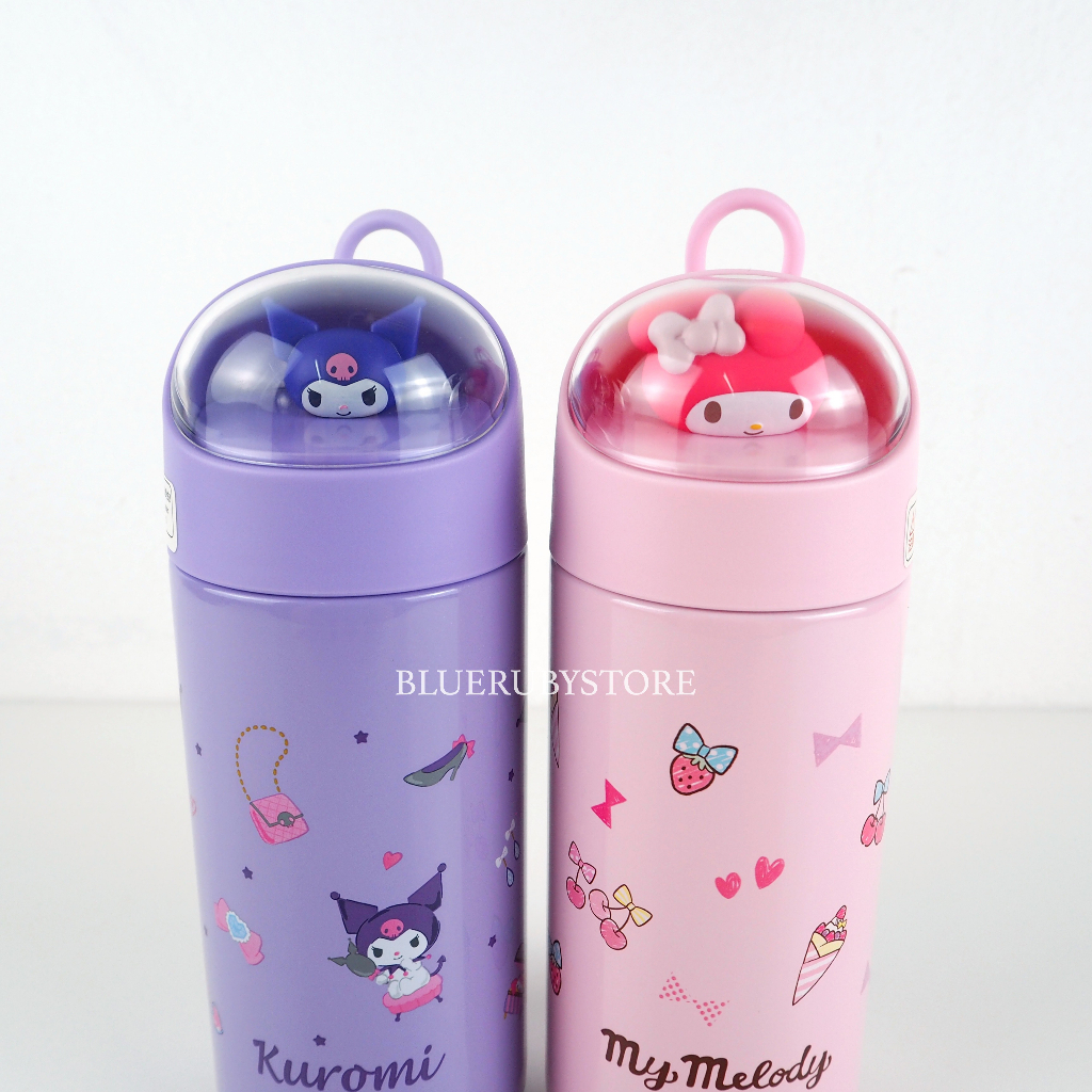 กระติกน้ำเก็บอุณหภูมิ-ร้อนเย็น-350ml-sanrio-แท้-ขวดน้ำสุญญากาศ-สแตนเลส316