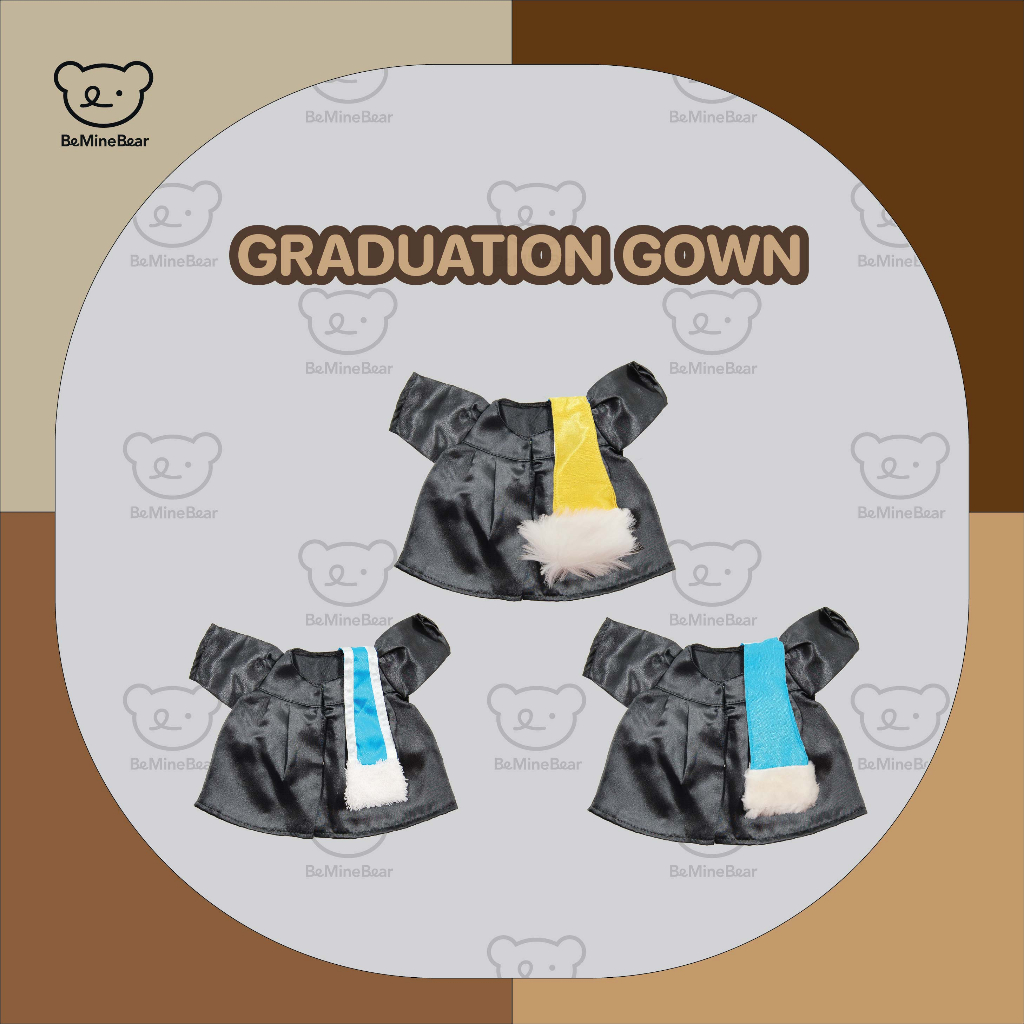 graduation-gown-ชุดครุยตุ๊กตา-แถบ