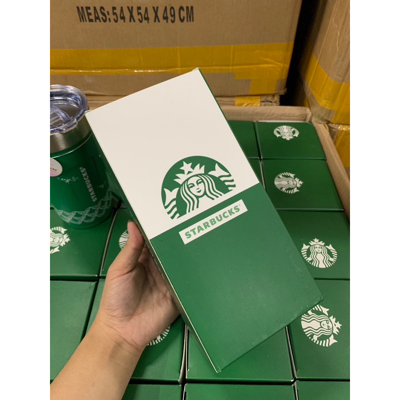 starbucks-กระติกน้ําร้อน-แก้วกาแฟ-สเตนเลส-304-ลาย-starbucks-600-มล