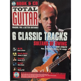 TOTAL GUITAR - 6 CLASSIC TRACKS SULTANS OF SWING BOOK & CD/9780711974654