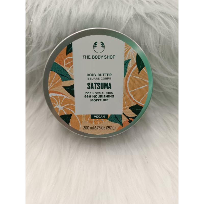 มีสินค้าพร้อมส่ง THE BODY SHOP SATSUMA BODY BUTTER 200ML Shopee Thailand