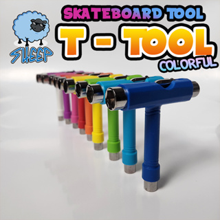 Skateboard tool ประแจบล็อค T tool แบบสี ใช้ได้กับ skateboard surf skate longboard penny board