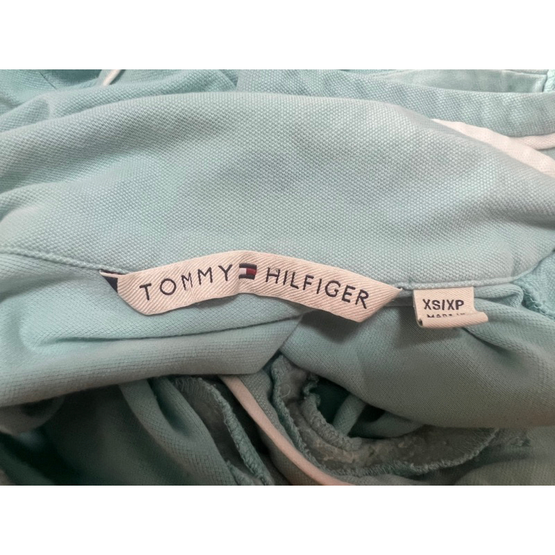 tommyเสื้อโปโลมือสองของแท้100-รหัส-250