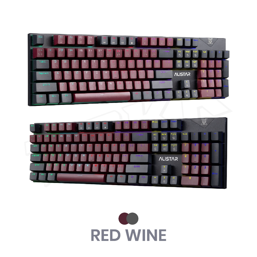 NUBWO ALISTAR X33 คีย์บอร์ดเกมมิ่ง คีย์บอร์ดGaming Keyboard Mechanical ...