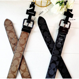 🎀(สด-ผ่อน) 5951 ROLLER BUCKLE CUT-TO-SIZE REVERSIBLE BELT